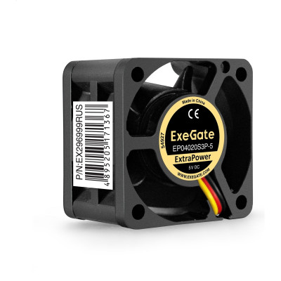 Вентилятор 5В DC EXEGATE EXTRAPOWER EP04020S3P-5